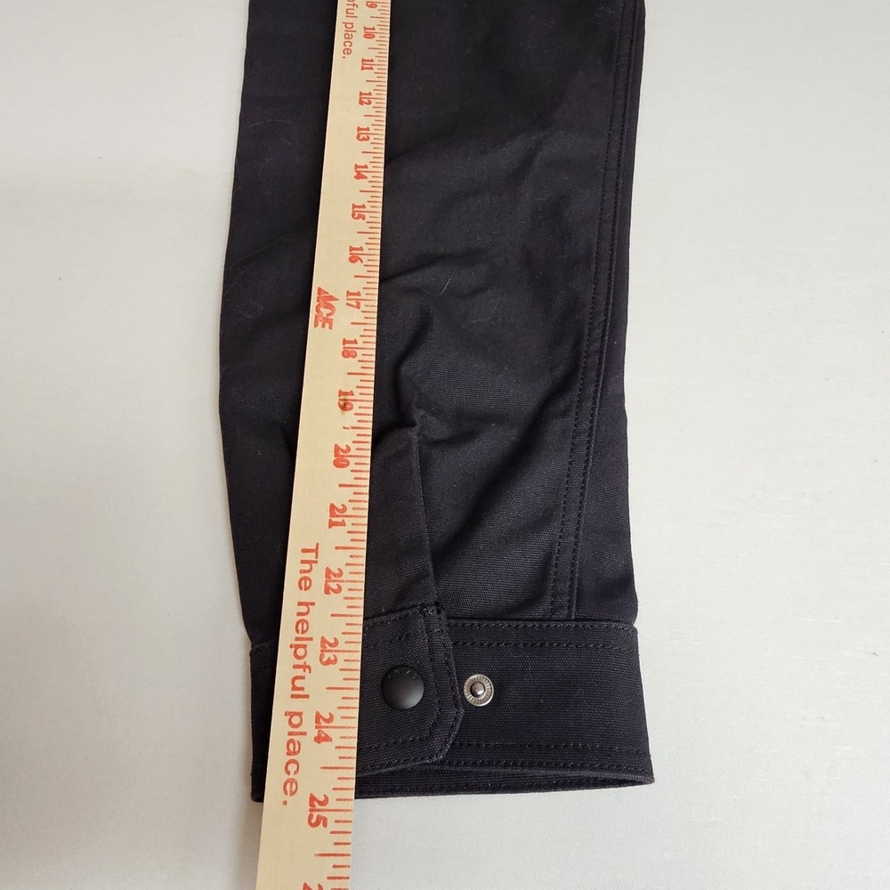 NEW Ariat X Sendero Stockton Jacket Mens Large Black Zip Front Patches Pockets - Picture 9 of 9
